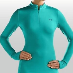 Under Armour Women's Cold Gear 1/4 Zip. Size Small